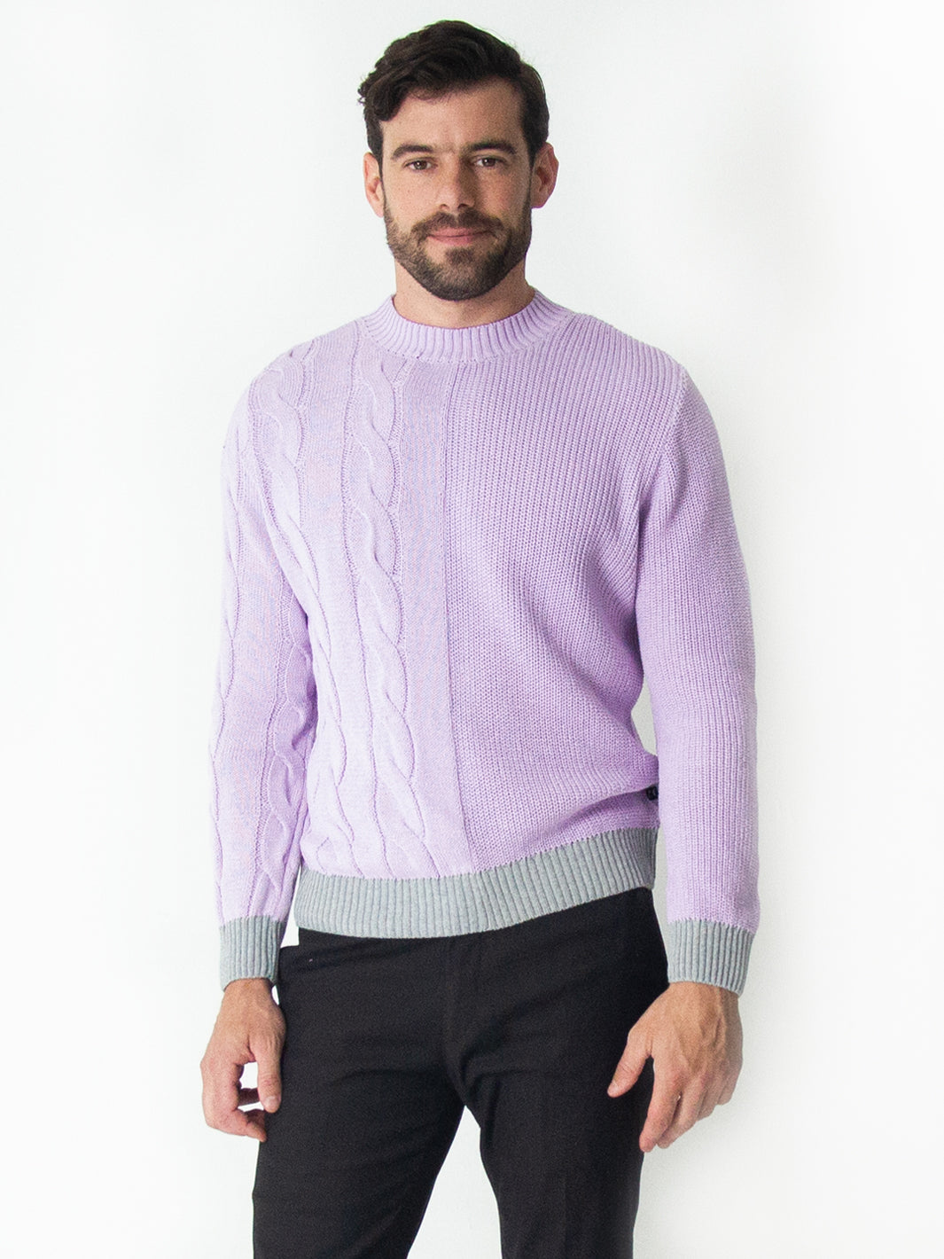 Lilac sweater mens best sale