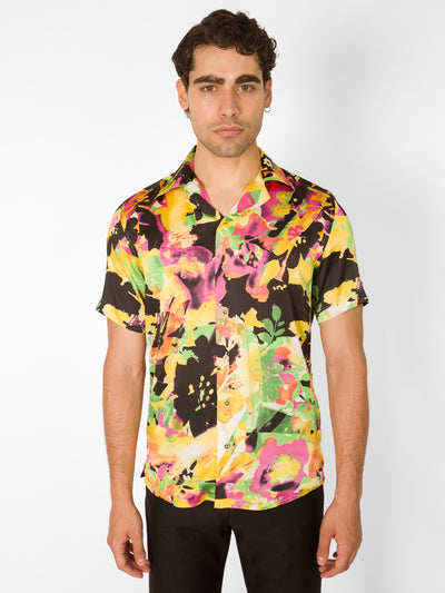 YELLOW NEON JUNGLE SHIRT